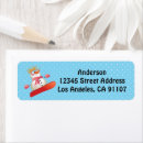 Search for snowboards return address labels Winter