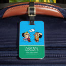 Search for best friend luggage tags Snoopy