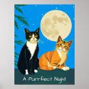 Recherche de chat clair lune art Amoureux de les chats