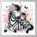 Recherche de zebras posters Pour enfants