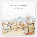 Search for watercolor desert landscape stickers Modern elegant