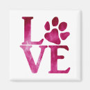 Recherche de patte de chien magnets Chat