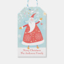 Search for santa claus gift tags Snow