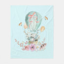 Search for hot air balloon blankets Whimsical