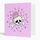 Search for cute skull binders Crossbones