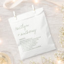 Search for wedding favour bags Script
