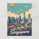 Recherche de ciel nocturne cartes postales Singapour