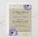 Recherche de daisy baby shower invitations Vintage