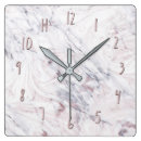 Search for grey marble clocks Elegant