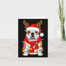 Search for english bulldog christmas cards Tree