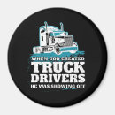Search for drivers magnets Truck driver