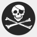 Search for the jolly roger stickers Pirate