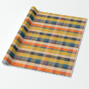 Search for blue plaid wrapping paper Chic