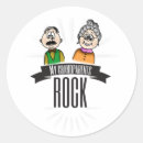 Search for round rock stickers Grandpa