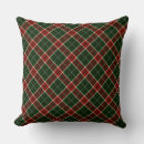 Search for red christmas pillows Tartan