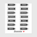 Recherche de agenda autocollants Noir