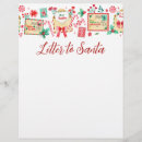 Search for dear santa letter stationery paper North pole