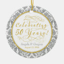 Search for wedding anniversary ornaments Damask