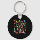 Search for alphabet keychains Teacher