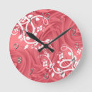 Search for filigree clocks Floral