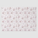 Recherche de vintage floral tissue paper Toile de jouy