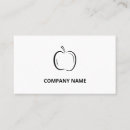 Recherche de pommes cartes visite Minimaliste