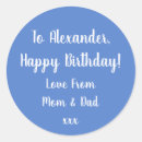 Recherche de joyeux anniversaire autocollants Nom