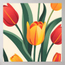 Recherche de motif floral moderne posters Minimaliste