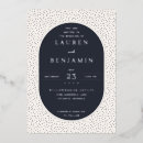 Search for polka dot wedding invitations Elegant