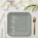 Search for oh boy baby shower plates Modern