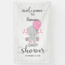Search for elephant baby shower decoration banners Cute