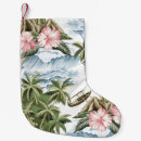 Recherche de palmiers chaussette de noël Hawaïen