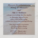 Recherche de mer turquoise invitations Sable