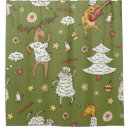 Search for dog christmas shower curtains Snow