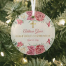 Search for first communion ornaments Catholic