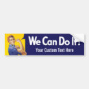 Search for rosie the riveter bumper stickers Vintage