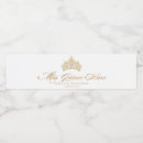 Search for quinceanera water bottle labels Elegant