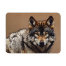 Recherche de loup de forêt magnets Animal