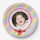 Search for elmo birthday plates Girly