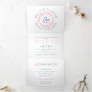 Search for dusty blue and blush pink wedding invitations Vintage