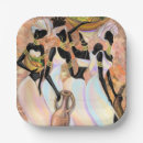 Recherche de art africain assiettes Aquarelle