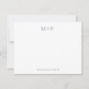 Search for wedding invitations note cards Dusty blue