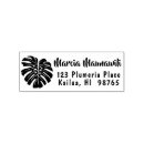 Search for tropical leaf rubber stamps Monstera