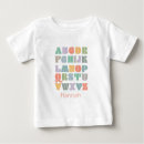 Search for school baby shirts alphabet