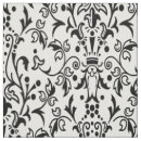 Search for black damask fabric Vintage