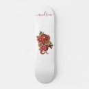 Search for flower skateboards red