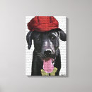 Search for black and red canvas prints Animals