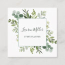 Recherche de eucalyptus cartes visite Professionnel