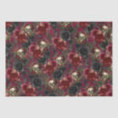 Search for gothic skull tissue paper Roses