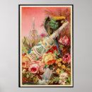Search for vintage parrot art Flowers
